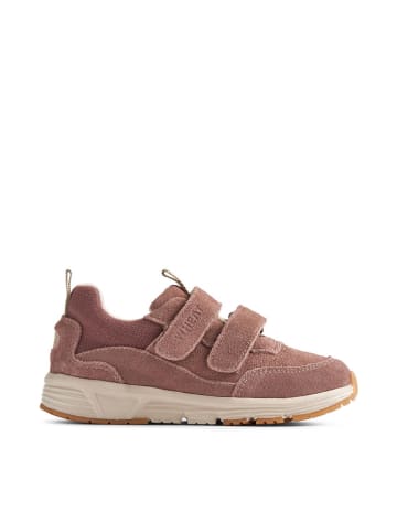 Wheat Leder-Sneakers "Alin" in Lila