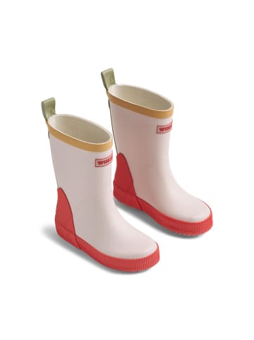 Wheat Kalosze "Welly" w kolorze jasnoróżowo-czerwonym