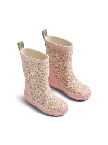 Wheat Gummistiefel "Welly" in Rosa/ Grün