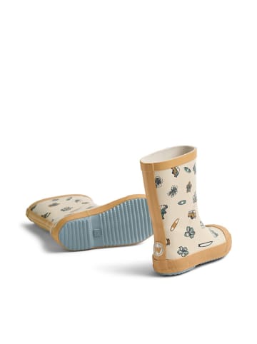 Wheat Gummistiefel "Muddy" in Creme/ Gelb