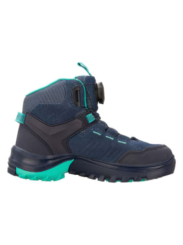 Trollkids Leren wandelschoenen "Gjende" donkerblauw