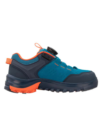Trollkids Leren wandelschoenen "Gjende" blauw
