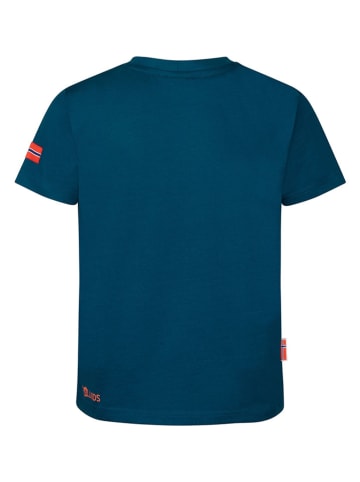 Trollkids Shirt "Falketind T" in Dunkelblau