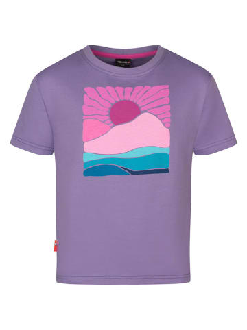 Trollkids Shirt "Falketind T" in Lila