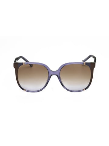 Carolina Herrera Damen-Sonnenbrille in Lila/ Hellbraun