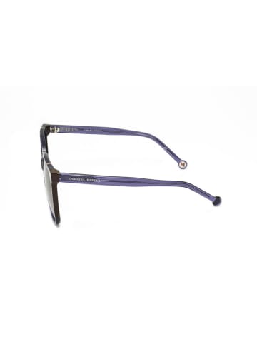 Carolina Herrera Damen-Sonnenbrille in Lila/ Hellbraun