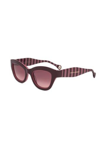 Carolina Herrera Damen-Sonnenbrille in Rot/ Rosa