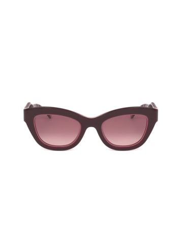 Carolina Herrera Damen-Sonnenbrille in Rot/ Rosa