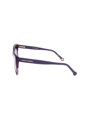Carolina Herrera Dameszonnebril rood/blauw