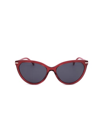 Carolina Herrera Dameszonnebril rood/zwart