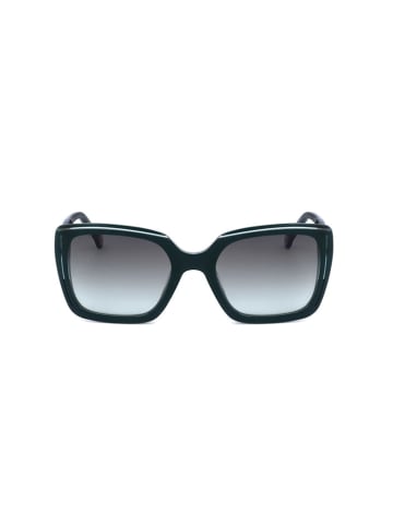 Carolina Herrera Damen-Sonnenbrille in Grün/ Grau-Hellblau
