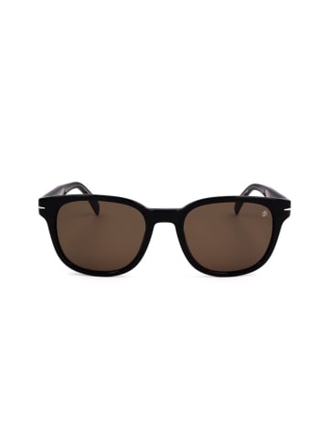 David Beckham Herren-Sonnenbrille in Schwarz/ Braun