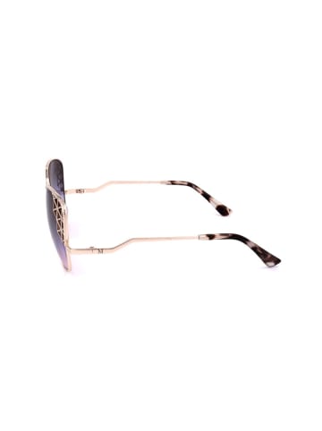 GUESS by MARCIANO Damen-Sonnenbrille in Gold/ Rosa-Lila