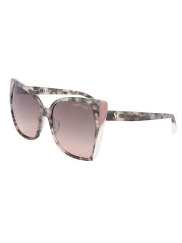 GUESS by MARCIANO Damen-Sonnenbrille in Hellgrün-Beige/ Rosa