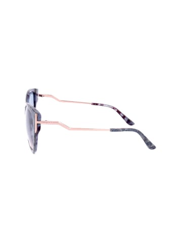 GUESS by MARCIANO Damen-Sonnenbrille in Dunkelblau-Gelb/ Hellblau