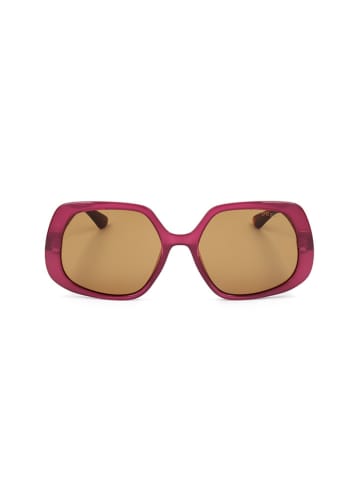 Guess Damen-Sonnenbrille in Pink/ Hellbraun