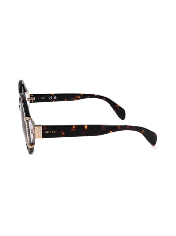 Guess Damskie okulary przeciwsłoneczne w kolorze brązowo-jasnobrązowym