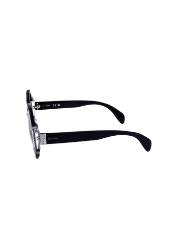 Guess Damskie okulary przeciwsłoneczne w kolorze czarno-szarym