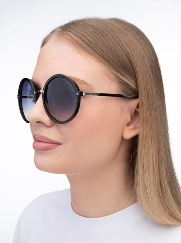 Guess Damen-Sonnenbrille in Schwarz/ Dunkelblau