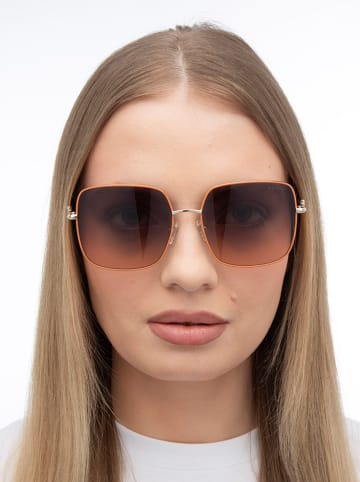 Guess Damen-Sonnenbrille in Orange-Silber/ Lila