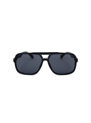 Guess Herenzonnebril zwart/donkerblauw