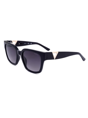 Guess Damskie okulary przeciwsłoneczne w kolorze czarno-fioletowym