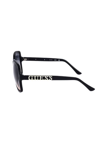 Guess Damen-Sonnenbrille in Schwarz/ Dunkelblau