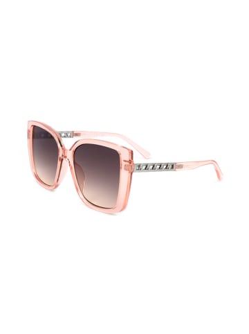 Guess Damen-Sonnenbrille in Rosa/ Braun