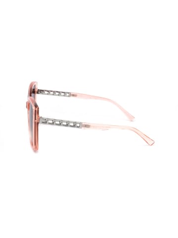 Guess Damen-Sonnenbrille in Rosa/ Braun