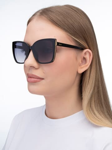 Guess Dameszonnebril zwart/blauw