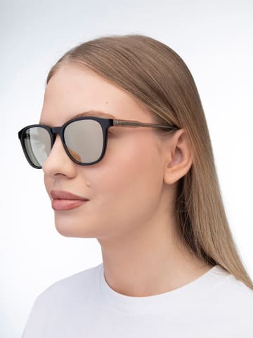Lacoste Damen-Sonnenbrille in Schwarz/ Gold