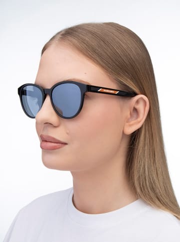 Lacoste Dameszonnebril zwart/donkerblauw