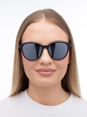 Lacoste Dameszonnebril zwart/donkerblauw