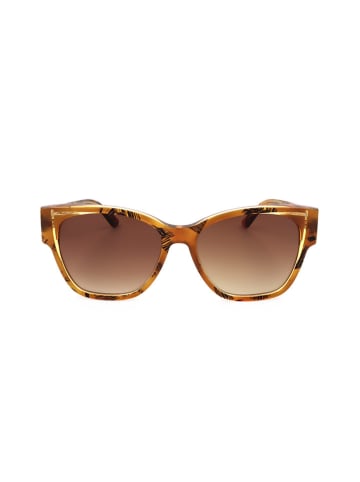 Karl Lagerfeld Damen-Sonnenbrille in Hellbraun