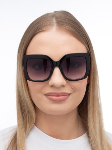 Oscar de la Renta Damen-Sonnenbrille in Schwarz/ Lila