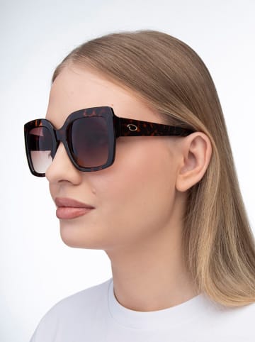 Oscar de la Renta Damen-Sonnenbrille in Braun