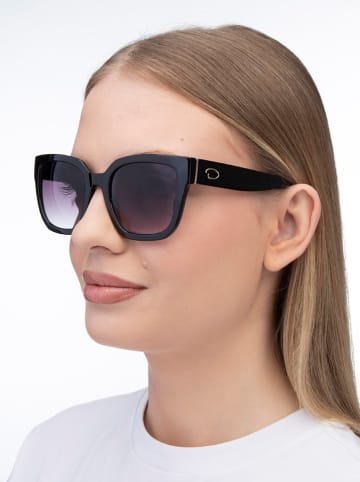 Oscar de la Renta Damen-Sonnenbrille in Schwarz/ Lila
