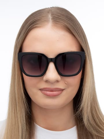 Oscar de la Renta Damen-Sonnenbrille in Schwarz/ Lila