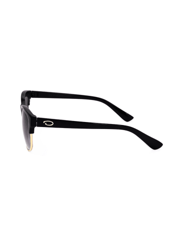 Oscar de la Renta Damen-Sonnenbrille in Schwarz-Gold/ Lila