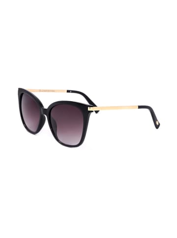 Oscar de la Renta Damen-Sonnenbrille in Schwarz-Gold/ Lila