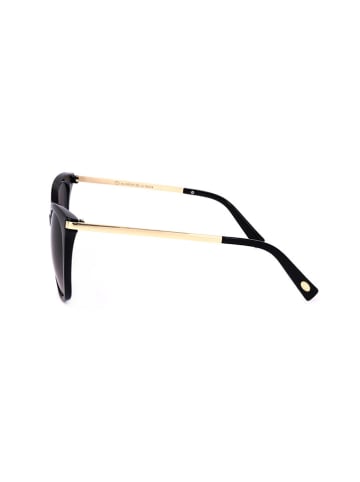 Oscar de la Renta Damen-Sonnenbrille in Schwarz-Gold/ Lila