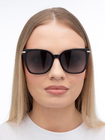 Tommy Hilfiger Damskie okulary przeciwsłoneczne w kolorze czarno-niebieskim