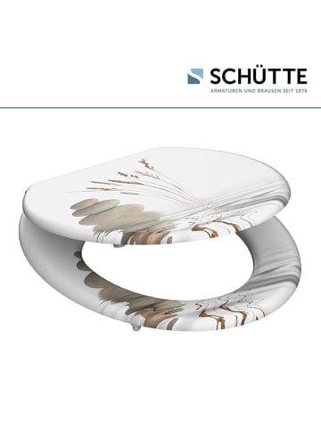 Schütte WC-Sitz "Balance" in Weiß/ Beige