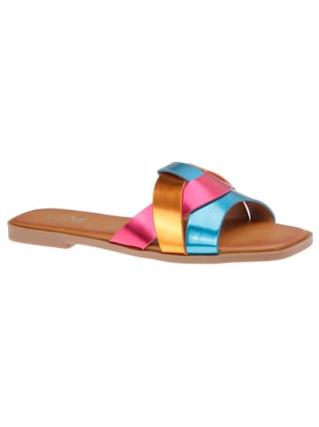 C'M Slippers meerkleurig