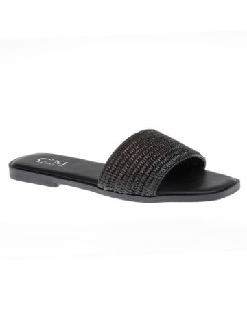 C'M Slippers zwart