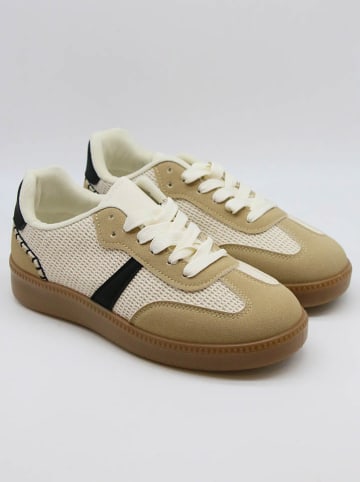 Bellucci Sneakers in Beige/ Schwarz