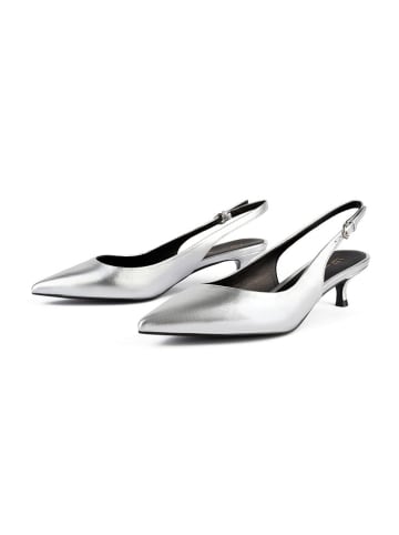 loft37 Leder-Pumps "Elegance Essence" in Silber