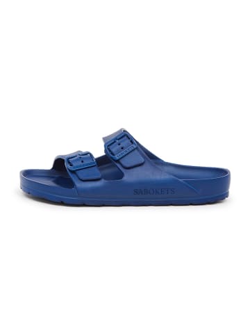 SABOKETS Pantoletten in Blau