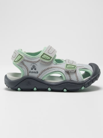 Kamik Enkelsandalen "Seaturtle 2" grijs/groen