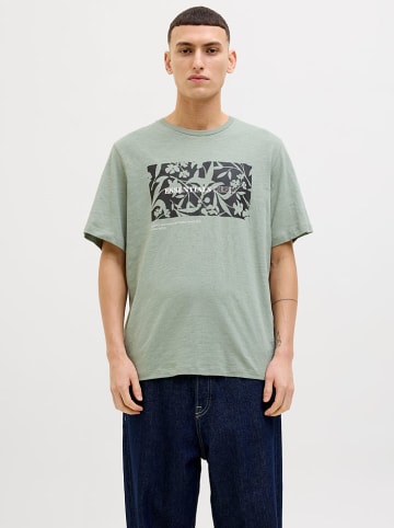 Jack & Jones Koszulka "Jeff" w kolorze zielonym